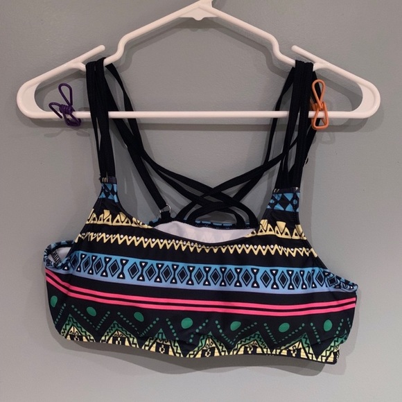 zulily Other - Printed  bikini top